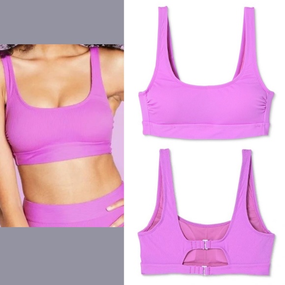 NWT Stoney Clover Lane x Target [ XS ] Bikini Top High Waist Ribbed‎ Bottom - Picture 3 of 14